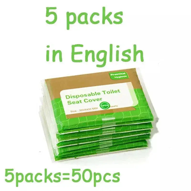 Portable Toilet Seat Covers Travel Pack Hygiene And Comfort