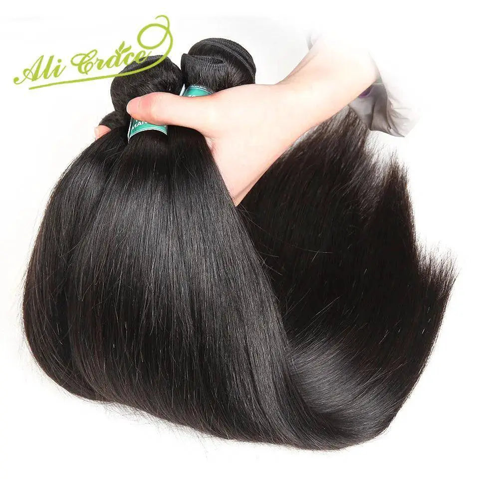 Ali Grace Malaysian Straight Hair Bundles Remy Extensions
