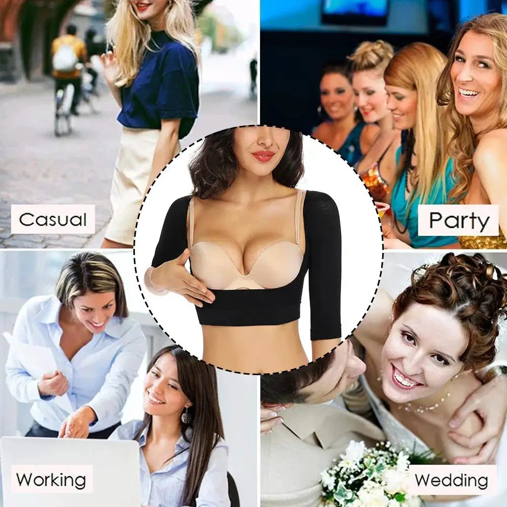 Womens Arm Shaper Tops For Slimming And Posture Support