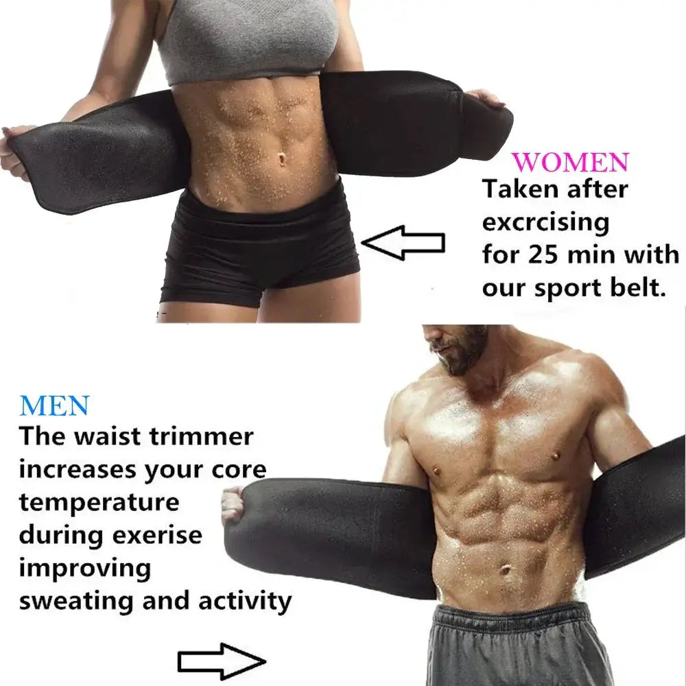 Waist Trimmer Belt For Men Body Shaper Tummy Control