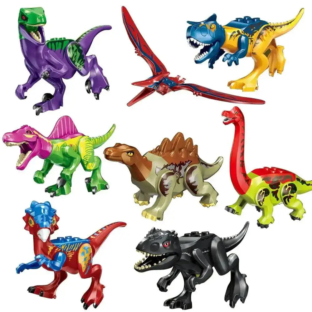 Locking Indominus Rex Dinosaur Figures Set For Jurassic World