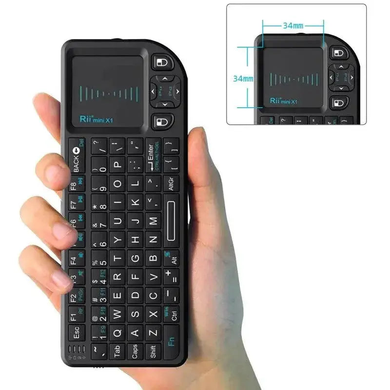 Rii X1 Mini Wireless Keyboard Android TV PC Multi Language
