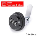 Zinc Alloy Combo Lock - Durable Cam For Mailbox