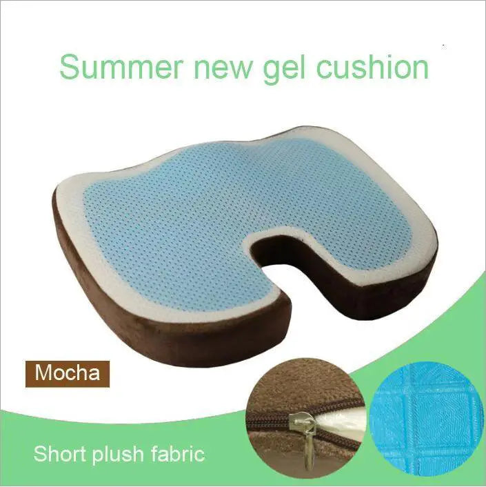 Orthopedic U Shaped Memory Foam Seat Cushion With Gel Pad