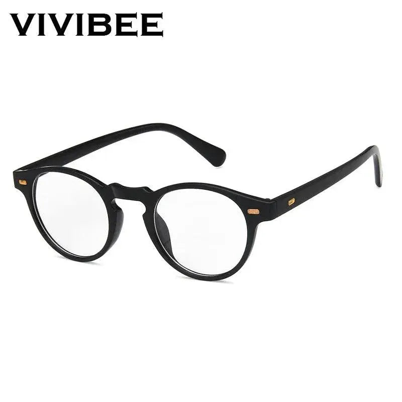 VIVIBEE UV400 Oval Small Sunglasses Unisex for Men Women