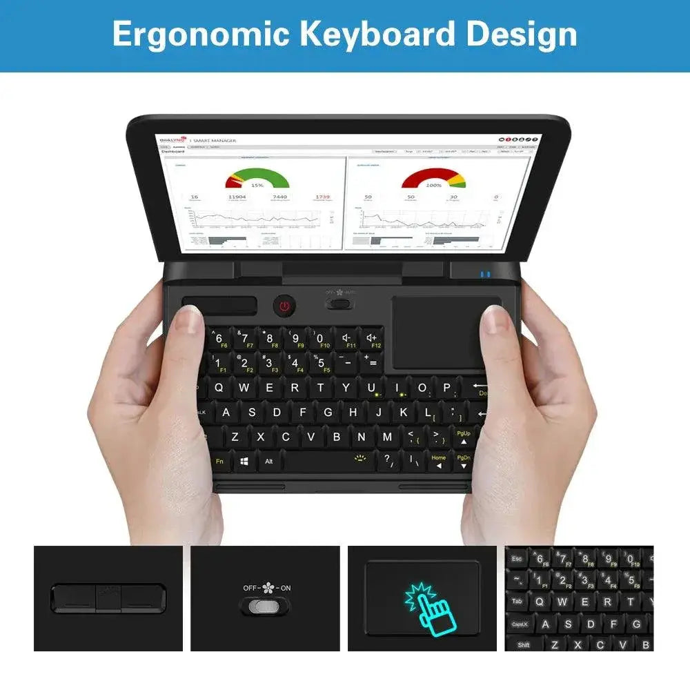 GPD MicroPC Rugged Mini Laptop For Mobile Professionals