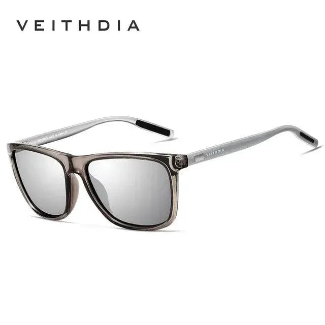 Unisex Retro Polarized Sunglasses With Aluminum TR90 Frame
