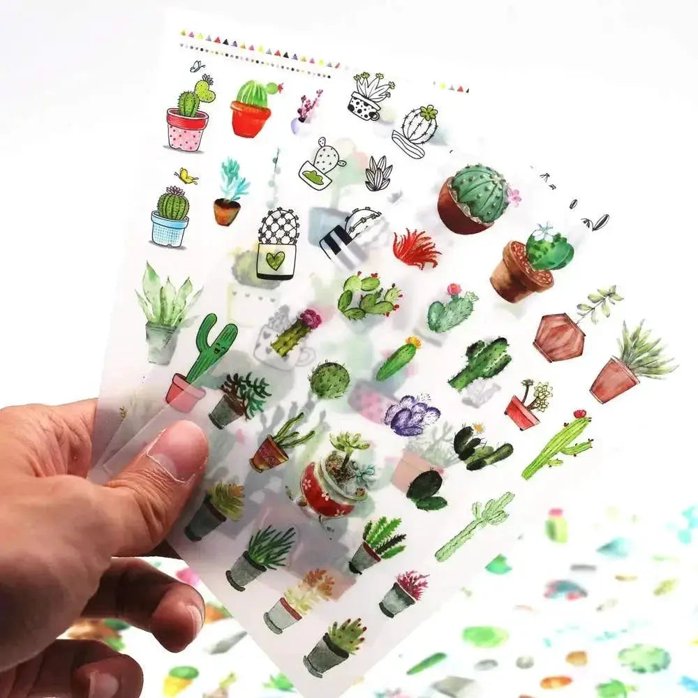 Cute Molang Rabbit Sticker Set for Scrapbook Projects