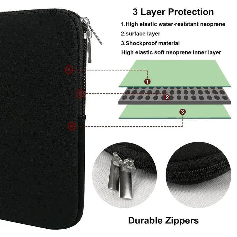 Soft Cotton Laptop Sleeve for Stylish Computer Case