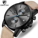 Chronograph Watch: Men's Luxury Sleek Timepiece for Style