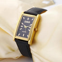 Sophisticated Gold Women's Quartz Watch Elegant Business Elegance