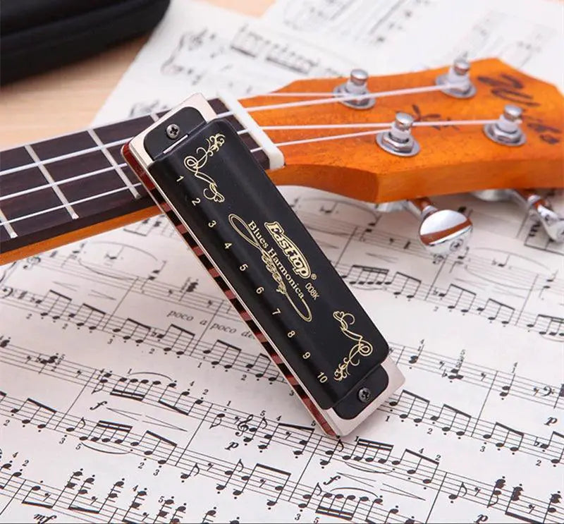 Easttop T008K 10 Hole Diatonic Blues Harmonica Hot Sale