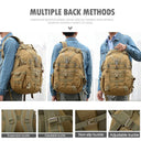 40L Tactical Camping Backpack for Men Waterproof Rucksack