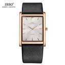Mens Rectangle Dial Watch Durable Build