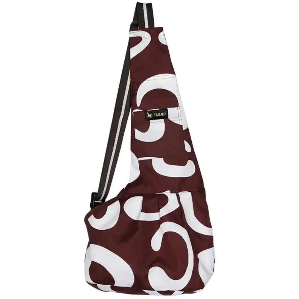 PawVoyage Pet Sling Carrier Bag Hands Free Travel Dogs Cats