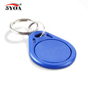 RFID Access Control Keyfob Set Secure ID Tokens 10 Pack