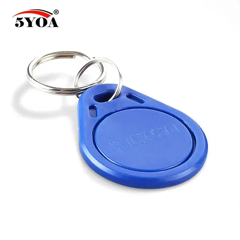 RFID Access Control Keyfob Set 10 Pack Secure ID Tokens