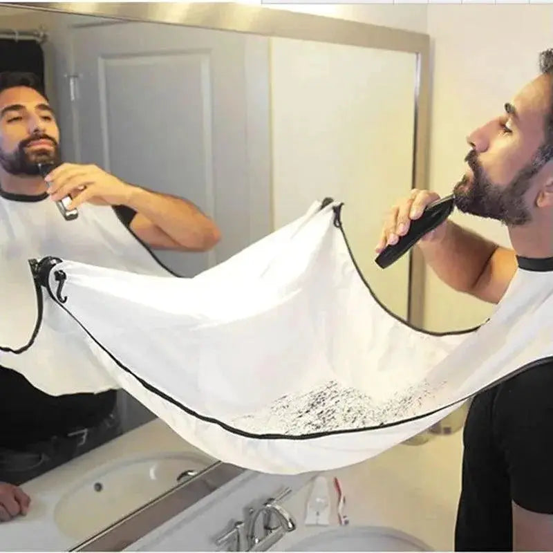 Beard Apron Shave Catcher With Razor Holder Tool Pro