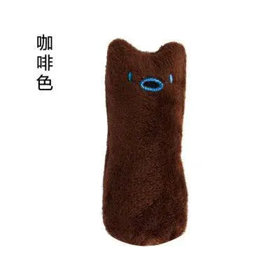 Catnip Interactive Plush Toy for Dental Health Fun