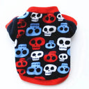 Warm Fleece Dog Coat for Bulldog Walks