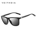 Unisex Retro Polarized Sunglasses with Aluminum TR90 Frame