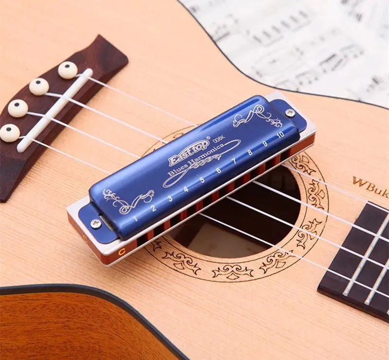 Easttop T008K 10 Hole Diatonic Blues Harmonica Hot Sale
