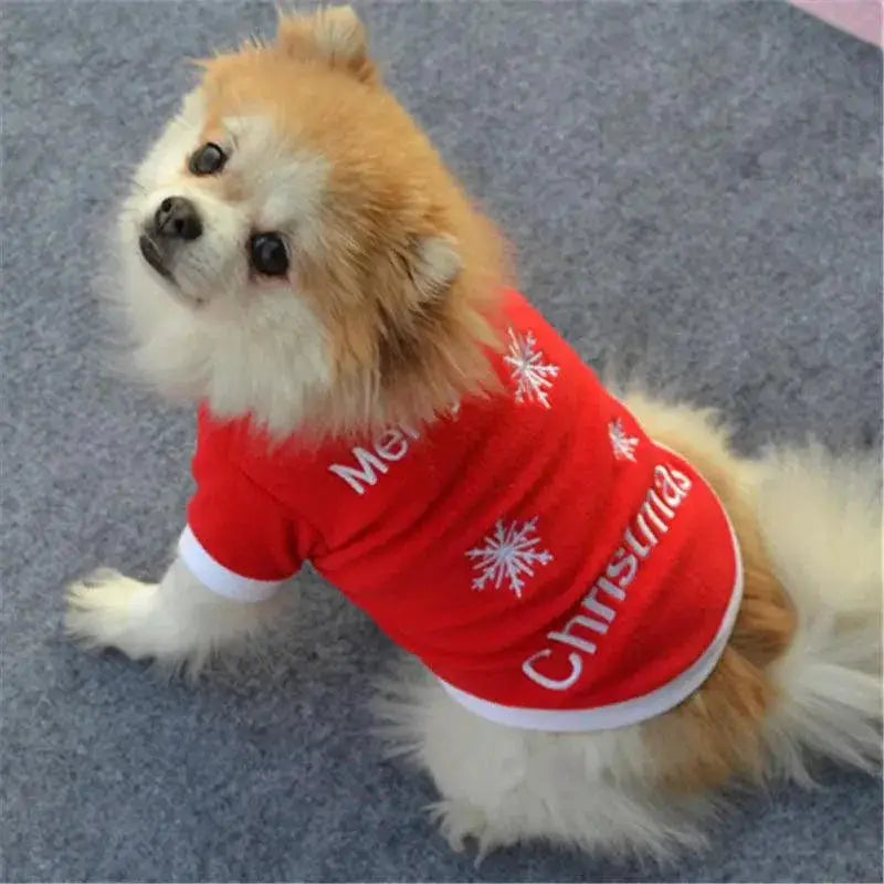 Stylish Fleece Dog Jacket Small Breeds Winter Coat
