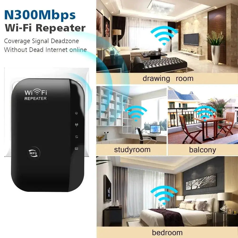 WiFi Signal Booster For Faster Secure Home And Office