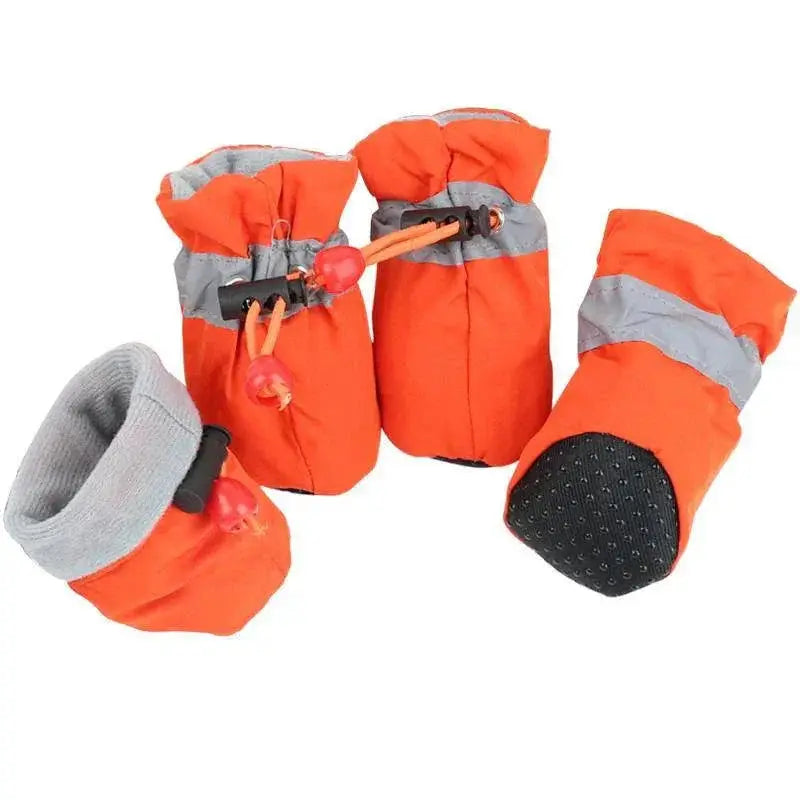Winter Waterproof Pet Boots Non Slip Snow Protection
