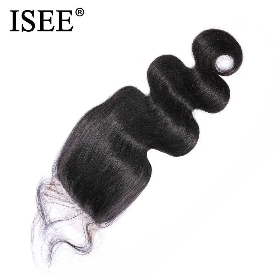 Luxurious Malaysian Body Wave Lace Closure Premium Remy Hair