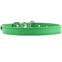 Colorful Leather Pet Collar Personalized Padded Quick Release