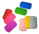 100Pcs Dog ID Tags Customized Engraved Aluminum Plates Bulk