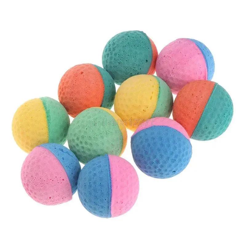 Durable Pet Toy Latex Balls Vibrant Chew for Dogs and Cats