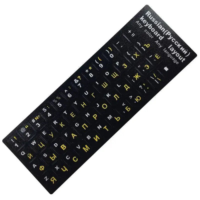 Russian Keyboard Stickers Multilingual Typing Upgrade