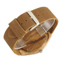 Handcrafted Wooden Men's Watch: Nature Inspired Fashion Timepiece
