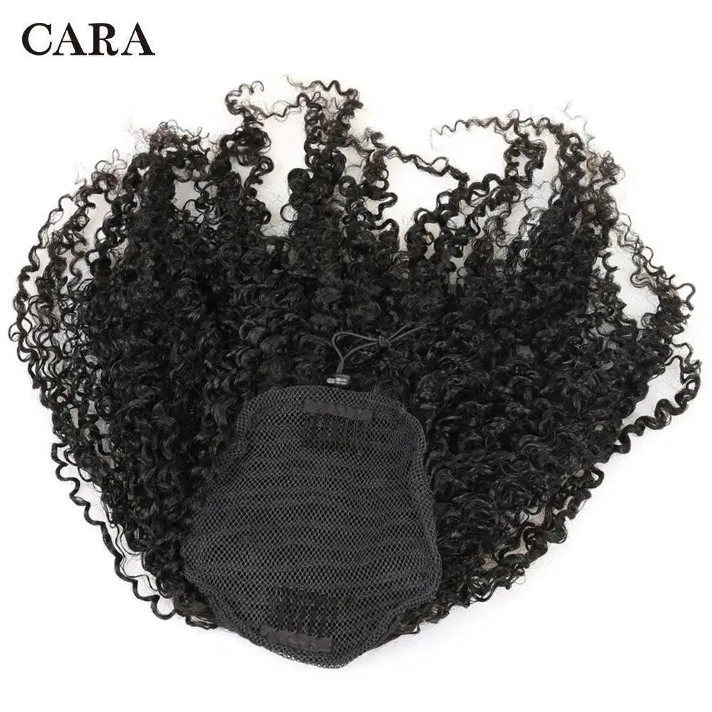 Afro Kinky Curly Drawstring Ponytail Premium Remy Hair