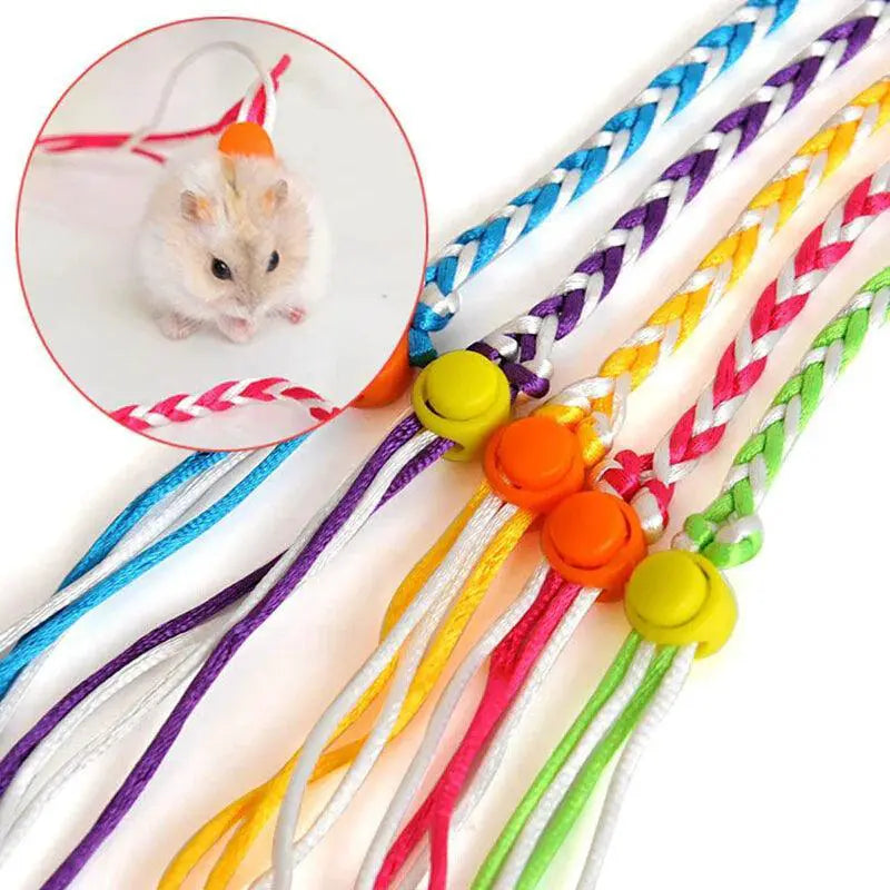 Hamster Rope Harness Outdoor Leash Stylish Pet Accessory