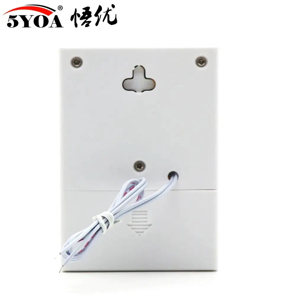 Doorbell Electronic Wire Door Bell Ding-Dong Dry Battery or Connect to 12V Two Types by stepyours.com