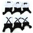 Pet Clothes Puppy Dog Tuxedo Suit Bow Tie Apparel S M L XL XXL