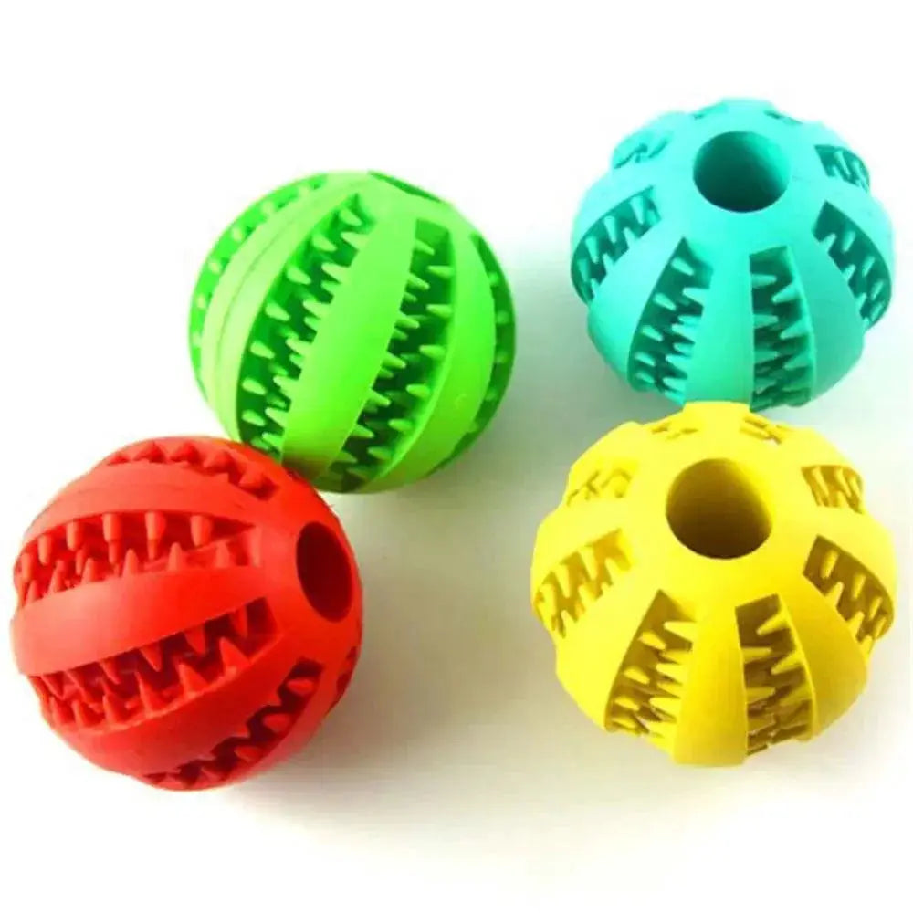 Dog Interactive Dental Health Chew Toy Ball For Pets