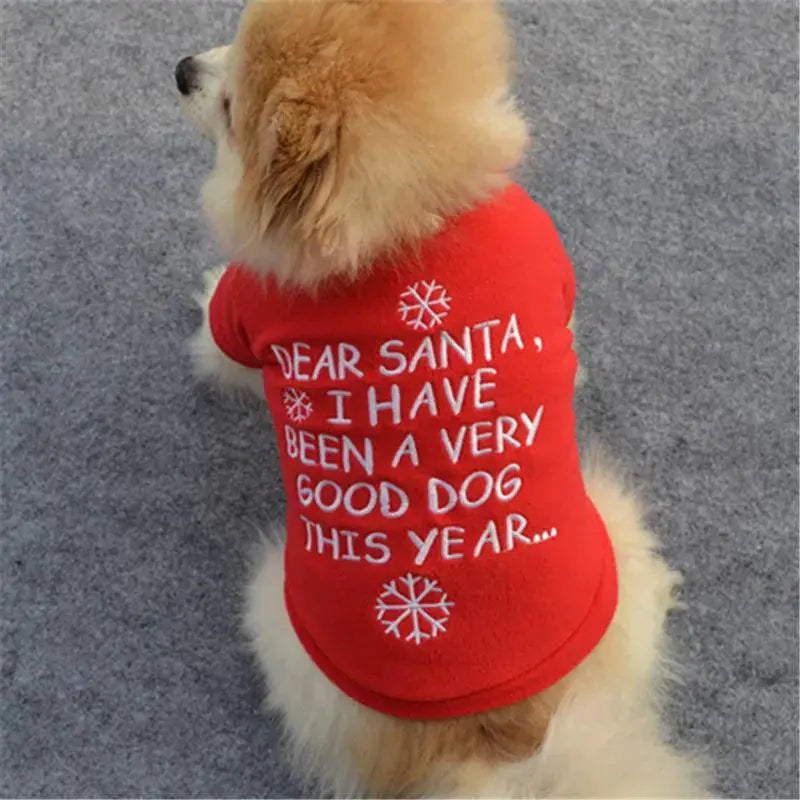 Stylish Fleece Dog Jacket Small Breeds Winter Coat