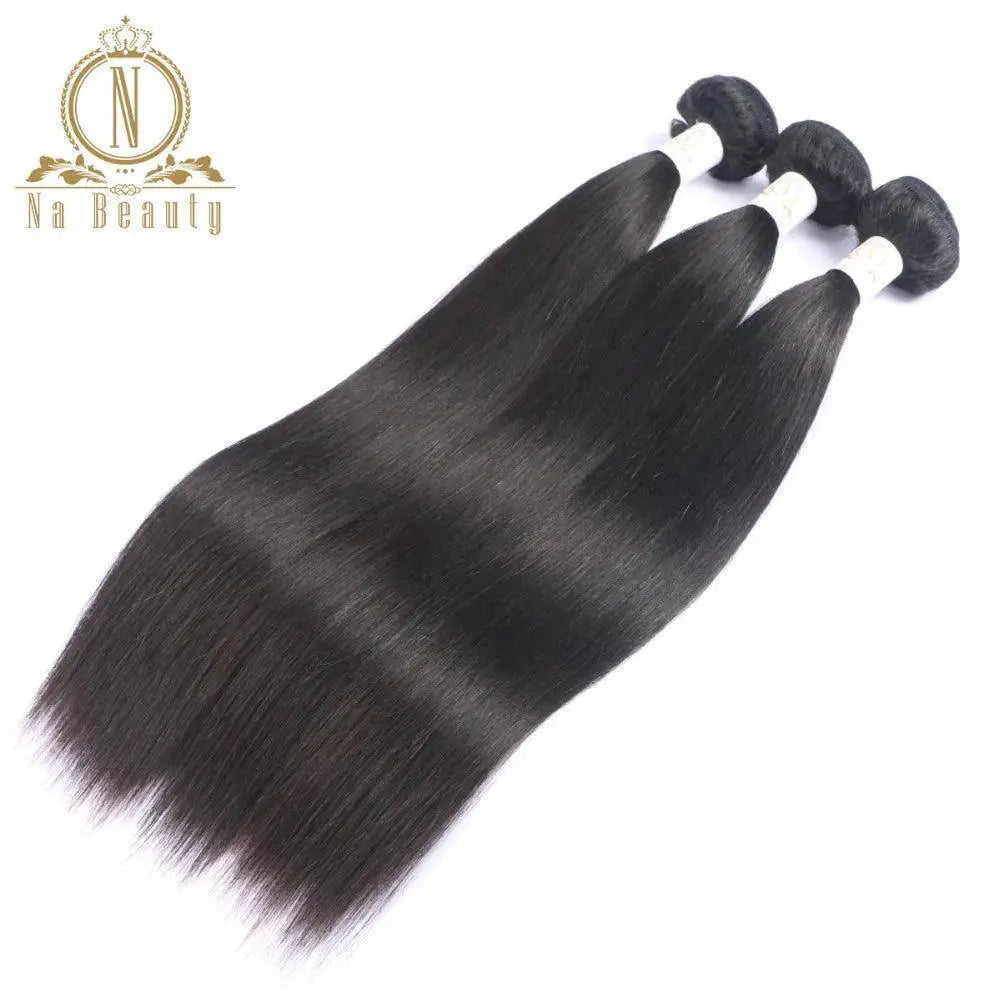 Brazilian Straight Hair Bundle Double Weft 22 Inch