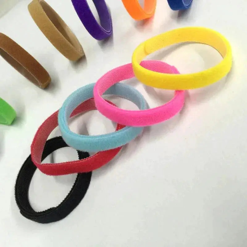 12 Piece Puppy Nylon Pet Collars Set Adjustable Multicolor