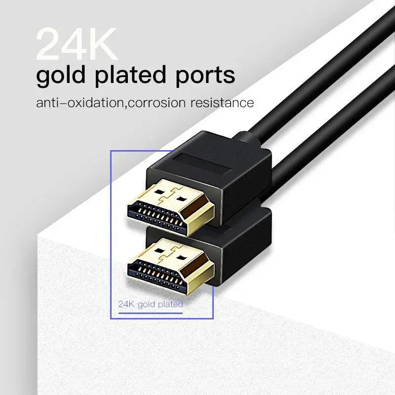 Shuliancable HDMI Cable Premium 4K 3D HD TV Cord 2M