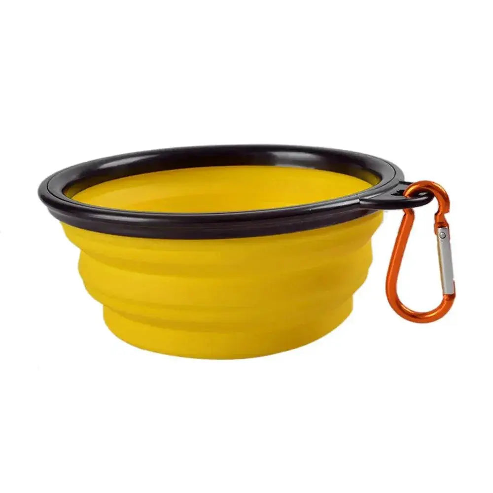 Portable Silicone Dog Bowl Travel Feeding Aid For Pets