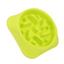 Slow Feeder Dog Bowl Durable Plastic Non-Slip Pet Bowl