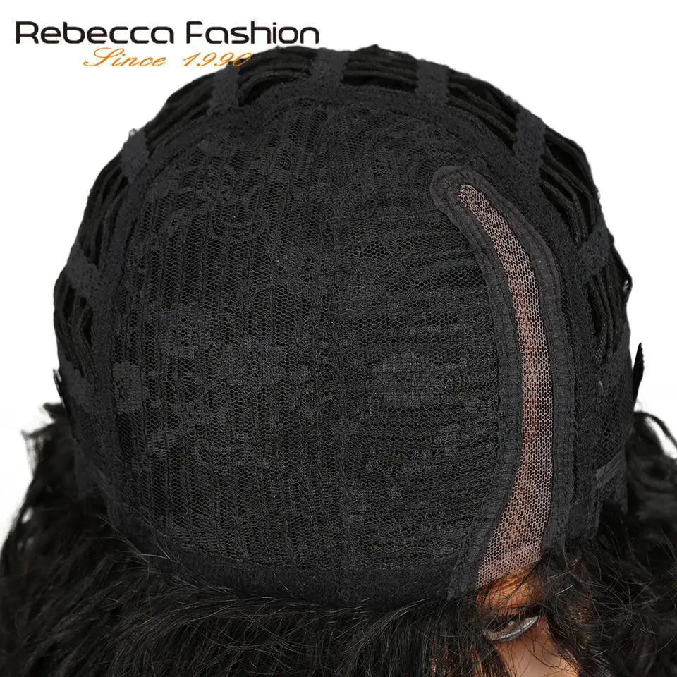 Rebecca Peruvian Sassy Curl Lace Wig Premium Human Hair