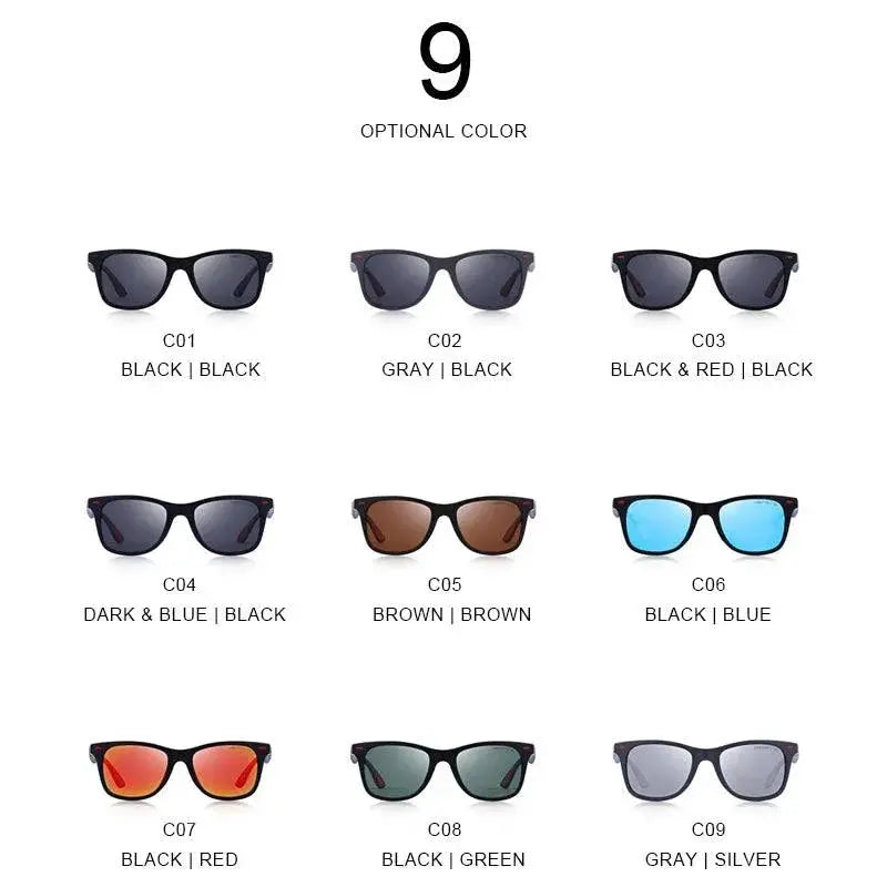 Unisex Classic Retro Polarized Sunglasses With UV Protection