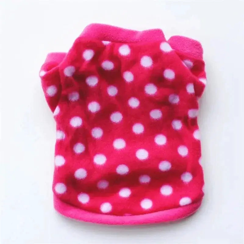 Warm Fleece Skull Print Dog Coat Camouflage Bulldog Jacket