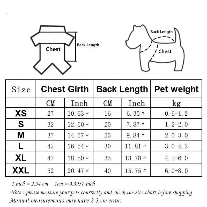 Cozy Dog Coat For Small And Large Breeds Warm Apparel